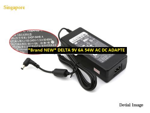 *Brand NEW* EADP-54HB 9V 6A 54W DELTA EADP-54HB A AC DC ADAPTE POWER SUPPLY